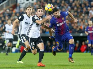 Diwarnai Kontroversi, Barcelona Imbang 1-1 Lawan Valencia