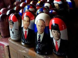Ada Sukarno, Jokowi, hingga Ahok Jadi Suvenir di Rusia