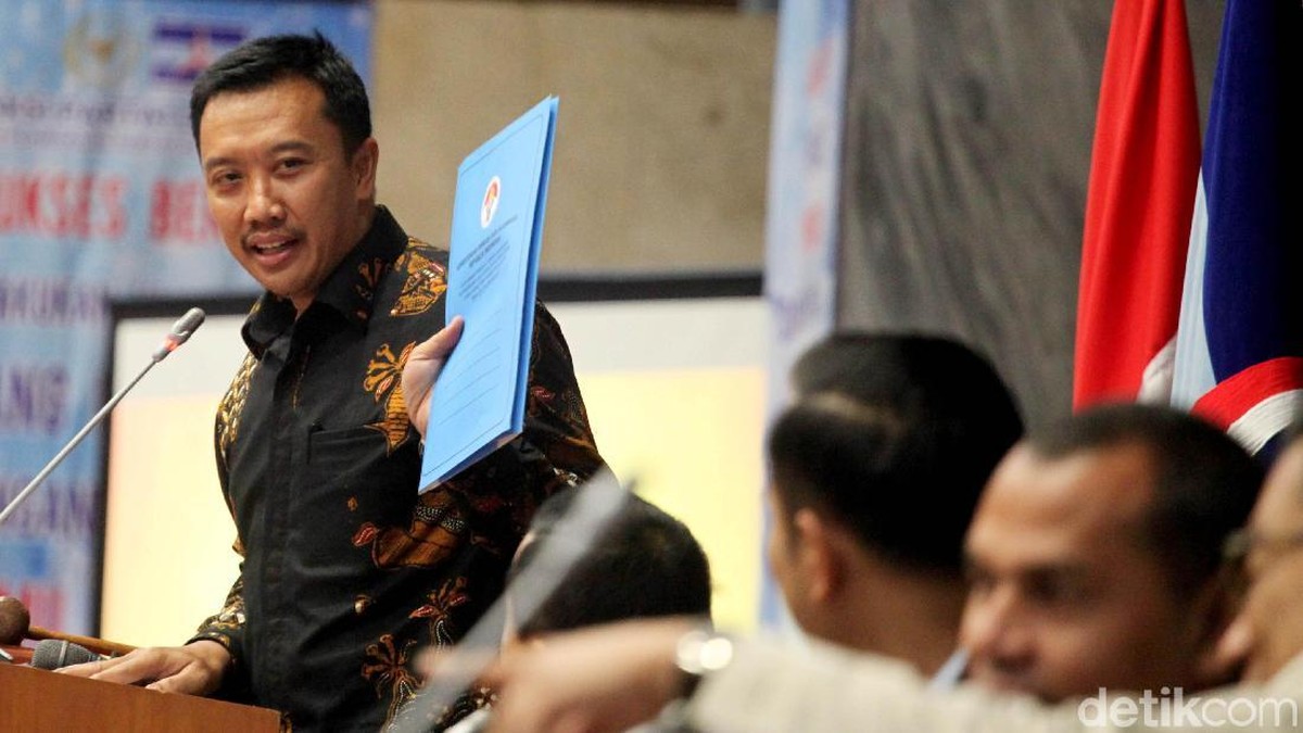 Menpora Imam Nahrawi (Lamhot Aritonang/detikSport)