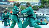 Prajurit Kostrad Unjuk Kemampuan di Lomba Beladiri Piala KSAD