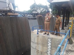 Curah Hujan Tinggi, Anies Cek Kesiapan Stasiun Pompa Pasar Ikan