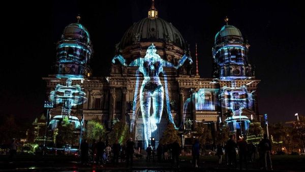 Foto: Saat Kota Berlin Bermandikan Cahaya
