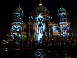 Foto: Saat Kota Berlin Bermandikan Cahaya
