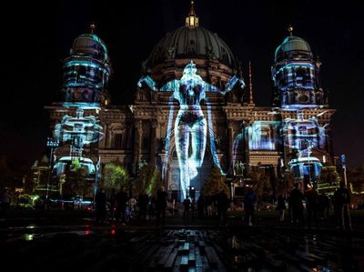 Foto: Saat Kota Berlin Bermandikan Cahaya