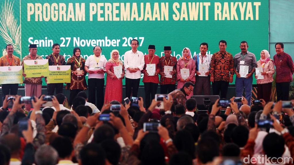 Jokowi Bertemu Petani Sawit di Sumut Jokowi Bertemu Petani Sawit di Sumut