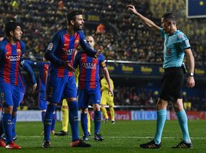 Bukan Kali Ini Saja Barca Dirugikan Wasit Lawan Valencia