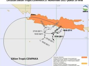 Ahli: Siklon Tropis Itu Bentuknya Awan yang Berputar