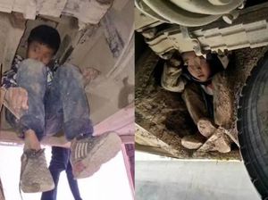 Nekat! 2 Bocah China Sembunyi di Bawah Bus yang Melaju Selama 3 Jam