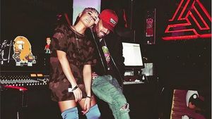Intip Foto Mesra Agnez Mo dengan Chris Brown