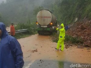 Ini 5 Jalur ke Pacitan Tertutup Longsor dan Banjir
