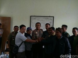 Perselisihan Ojek Online dan Opang di Jatinangor Berakhir Damai