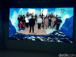 Brrr! Dinginnya Kutub Selatan di Puser Elmu Bandung