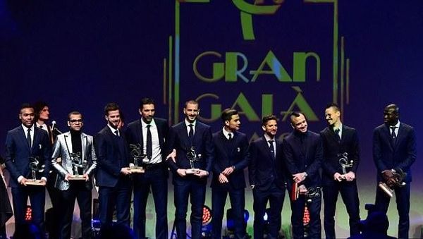 Foto: Susunan Tim Terbaik Serie A 2016/2017