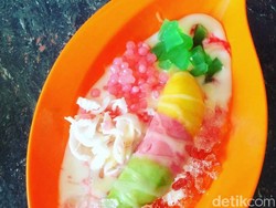Cantiknya Merah Hijau Kuning Warna Pisang Ijo Pelangi