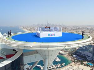 Foto: Inilah Ring Tinju Tertinggi di Dunia