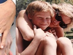 Cincin Tunangan Pangeran Harry Punya Kaitan dengan Putri Diana