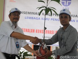 Kenalkan Pupuk Unggulan, LIPI juga Serahkan Ribuan Bibit ke Warga