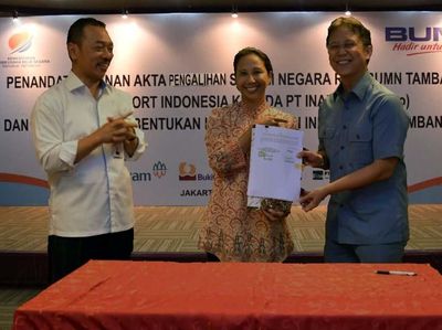 Sah! Holding BUMN Tambang Akhirnya Terbentuk
