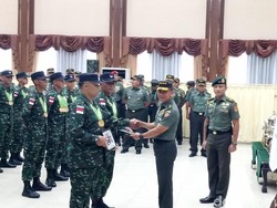 KSAD Apresiasi Kontingen TNI AD yang Menang di Lomba Tembak AARM