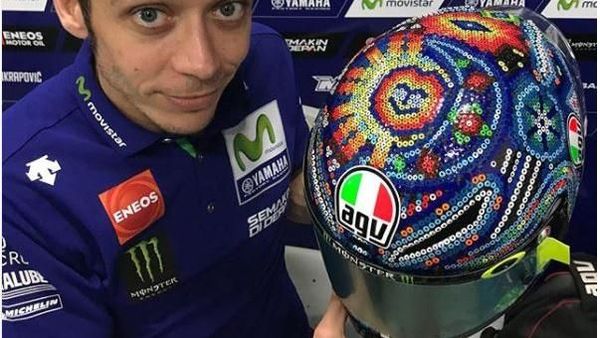 Ini Huichol, Helm Terbaru Valentino Rossi