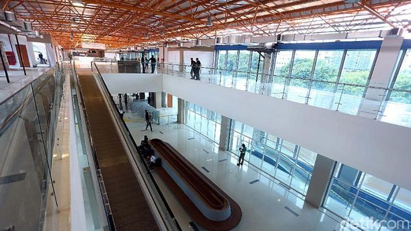 Foto: Keren! Desain Stasiun Sudirman Baru Mirip Bandara
