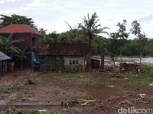Satu Rumah di Bantul Hanyut Terbawa Luapan Sungai Oya
