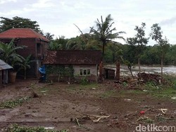 Satu Rumah di Bantul Hanyut Terbawa Luapan Sungai Oya