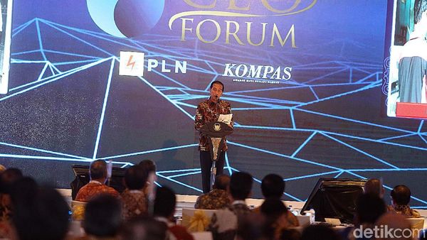 Jokowi Buka 100 CEO Forum