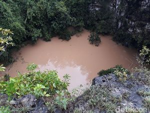 Gua Jomblang di Gunungkidul Banjir, Aktivitas Wisata Ditutup Sementara