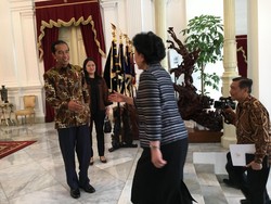 Jokowi Terima Wakil PM China di Istana Merdeka