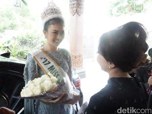 Foto: Welcome Home Kevin Lilliana, Juara Miss International 2017!