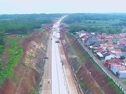 Progres Pembangunan Jalan Tol Batang-Semarang Capai 59,637%