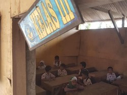 Tak Layak! SD Negeri di Banten Huni Bekas Kandang Kerbau