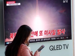 Korut Kembali Uji Coba Rudal, Trump: Kita Akan Mengurusnya