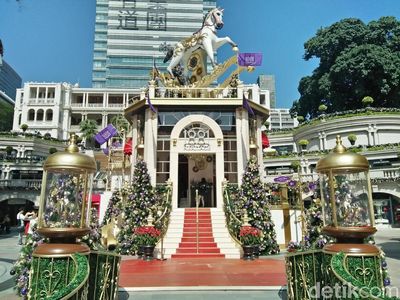 Foto: Spot Instagrammable Bertema Natal di Hong Kong
