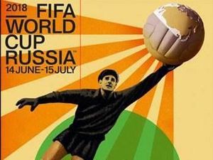 Bergaya Retro, Ini Poster Piala Dunia 2018