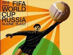 Bergaya Retro, Ini Poster Piala Dunia 2018