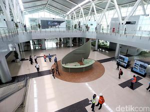 Foto: Begini Desain Interior Stasiun Bandara Soetta