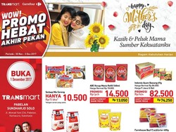 Promo Akhir Pekan Panjang Datang Lebih Awal di Transmart Carrefour