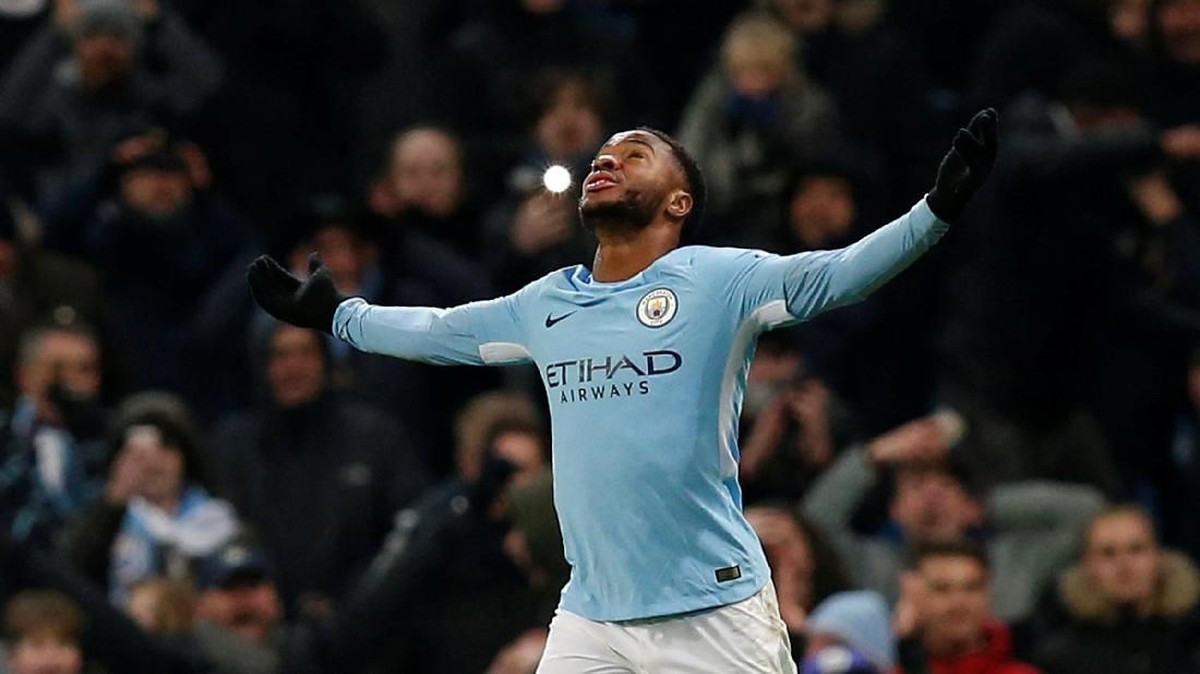 Raheem Sterling mencetak gol di detik-detik terakhir untuk membawa Manchester City menang 2-1 atas Southampton (Foto: Andrew Yates/Reuters)