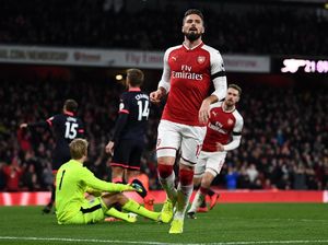 Gol Kedua Kunci Kemenangan Telak Arsenal