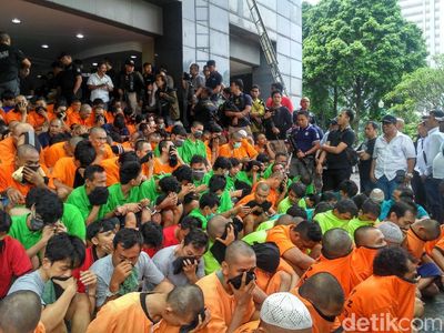 Foto: Ini 351 Orang yang Terjaring Operasi Nila