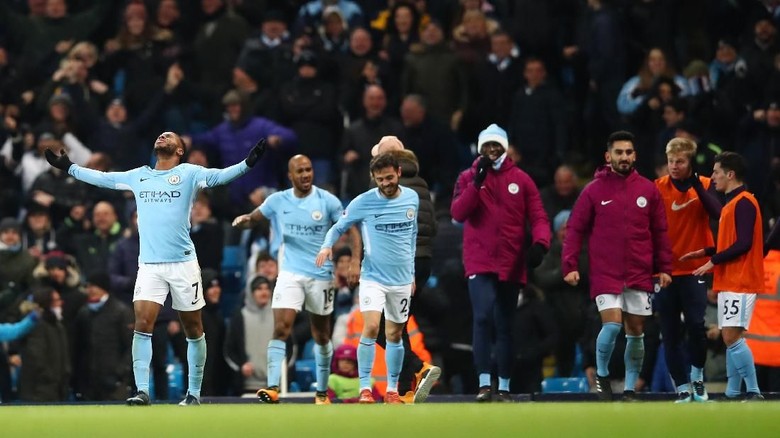 Aksi Nekat Mendy demi Rayakan Gol Kemenangan City