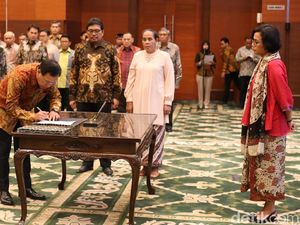 Lantik Robert Pakpahan Jadi Dirjen Pajak, Ini Pesan Sri Mulyani Lantik Robert Pakpahan Jadi Dirjen Pajak, Ini Pesan Sri Mulyani