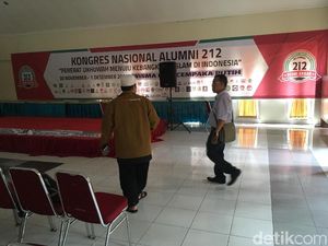 Begini Persiapan Kongres Alumni 212 di Wisma PHI Begini Persiapan Kongres Alumni 212 di Wisma PHI