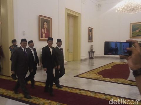  Presiden Joko Widodo menggelar peringatan Maulid Nabi Muhammad SAW di Istana Bogor, Kamis (30/11/2017)