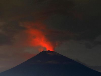 Begini Kondisi Gunung Agung Setelah Letusan