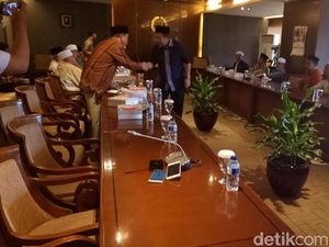 Panitia Reuni 212 Temui Fadli Zon dan Fahri Hamzah di DPR