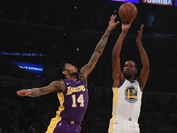 Durant dan Curry Main Lagi, Warriors Kalahkan Lakers