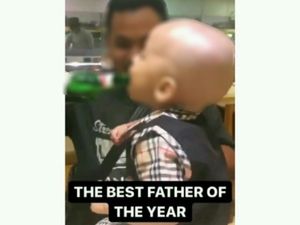 Viral Video Bayi Dicekoki Miras yang Bikin Marah, KPAI Menyesalkan